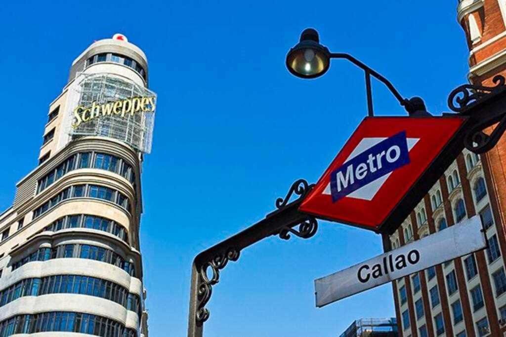 Apartamento En Plaza Callao Madrid Exterior foto